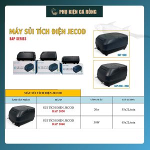 máy sủi oxy tích điện Jebao BAP