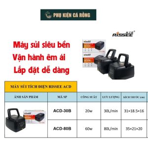máy sủi rissee