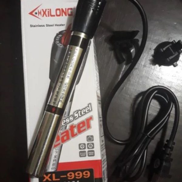 Sưởi Inox XILONG XL-999 – Sưởi Giá Rẻ, Chống Vỡ, Duy Trì Nhiệt Ổn Định Cho Bể cá