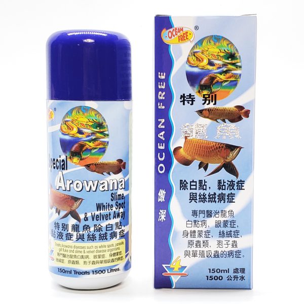 Chai Thuốc Số 4 Cá Rồng – 150ml | Đặc Trị Bệnh Mang Cá – Kháng Viêm, Kháng Khuẩn Hiệu Quả