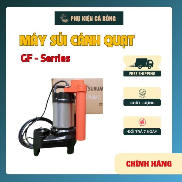 Máy Bơm Tsurumi Nhật Bản Cho Hồ Cá Koi Chính Hãng – Bơm Chìm Công Suất Lớn, Chạy Bền 24/7
