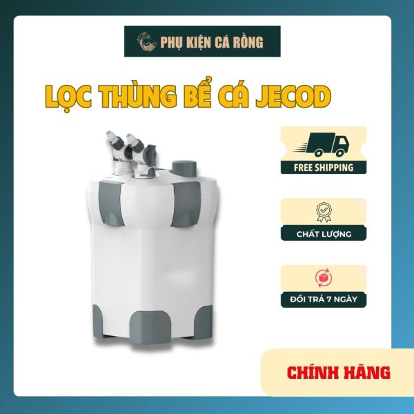 LỌC THÙNG BỂ CÁ JECOD – LỌC NGOÀI CHO HỒ CÁ, VẬN HÀNH ÊM, LỌC NƯỚC HIỆU QUẢ